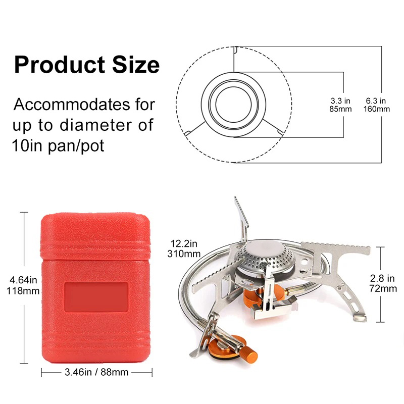 Camping Gas Stove Portable Fol – Camping Cooking Drawer recenzja i cena