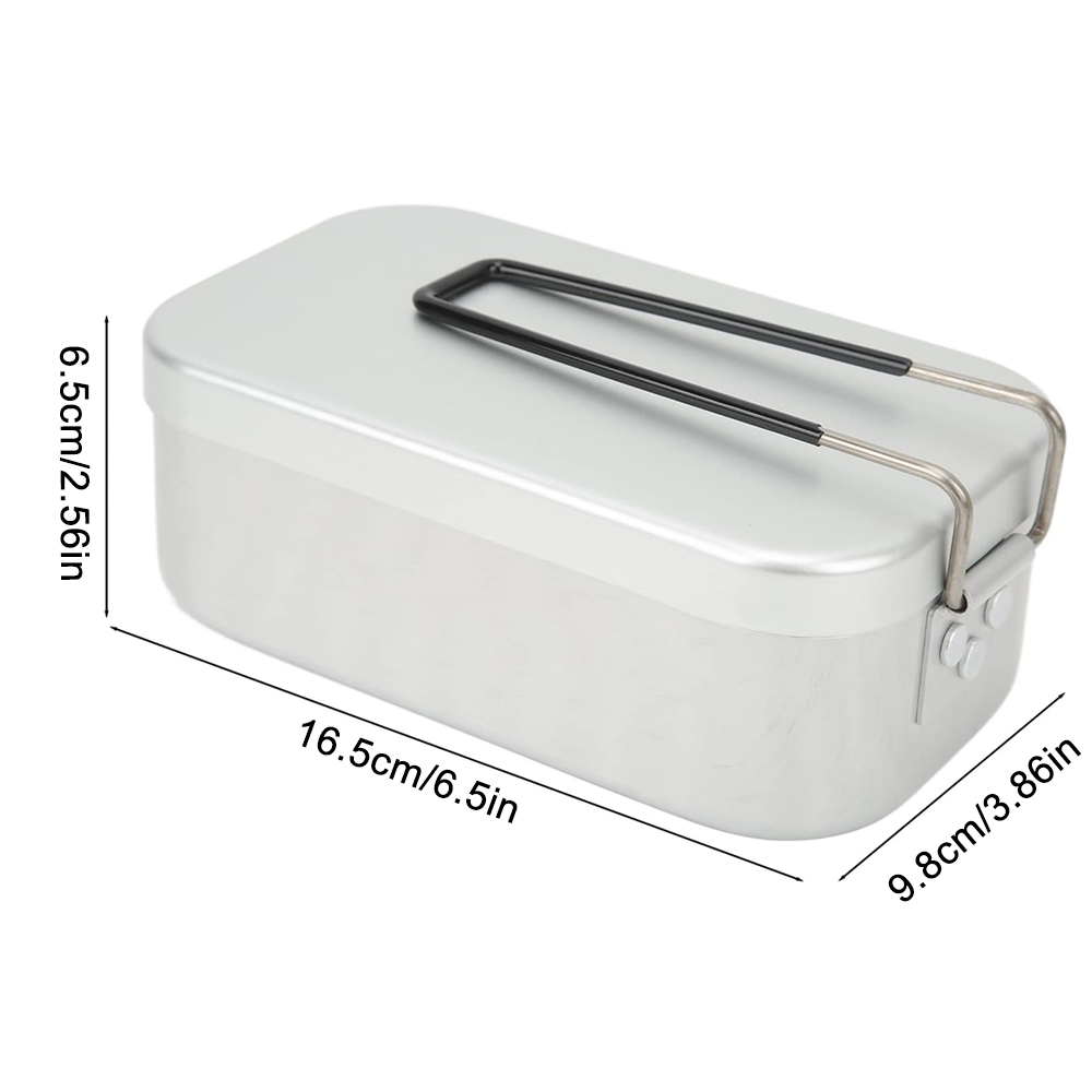 800ML Aluminum Lunch Boxes Out – Camping Cooking Food recenzja i cena