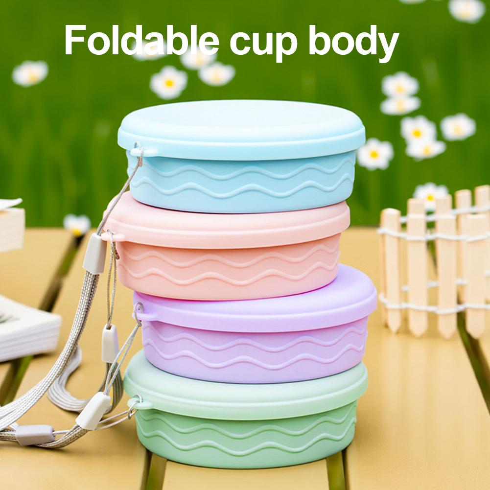Foldable Silicone Cup With Lid – Camping Cooking Pot recenzja i cena