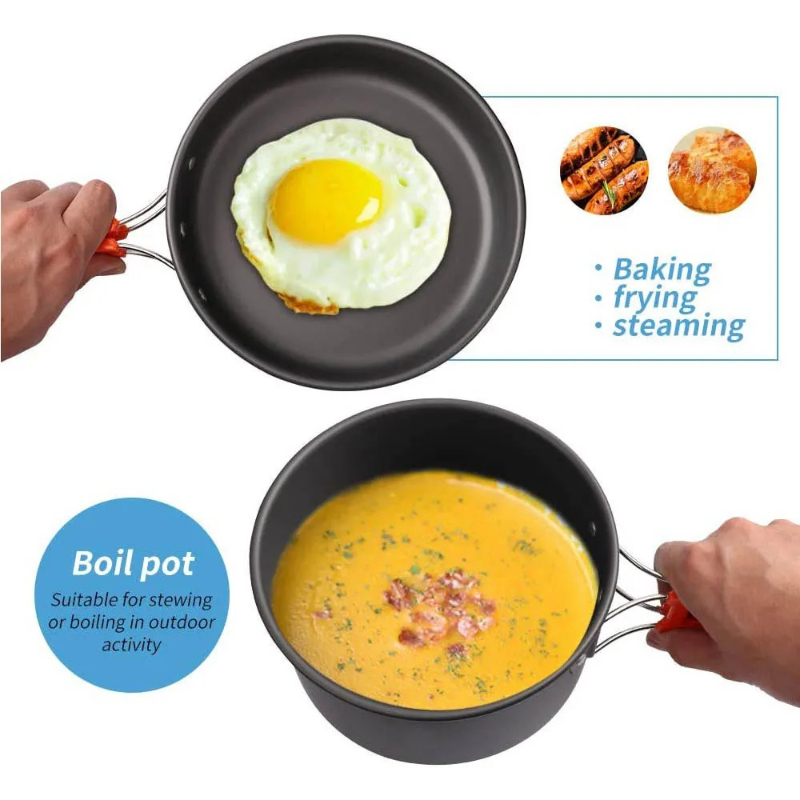 Camping Cooking Set, Outdoor K – Camping Cooking Full Set recenzja i cena