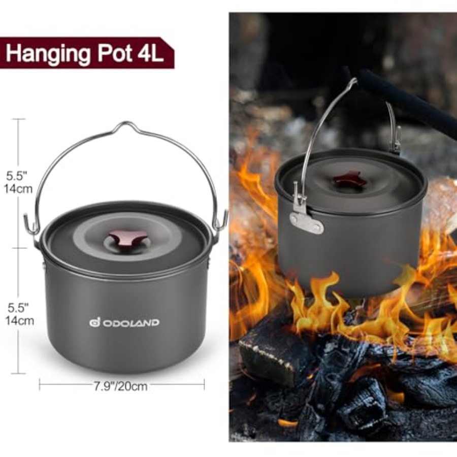 22pcs Camping Cookware Mess Ki – Camping Cooking Mess Kit recenzja i cena