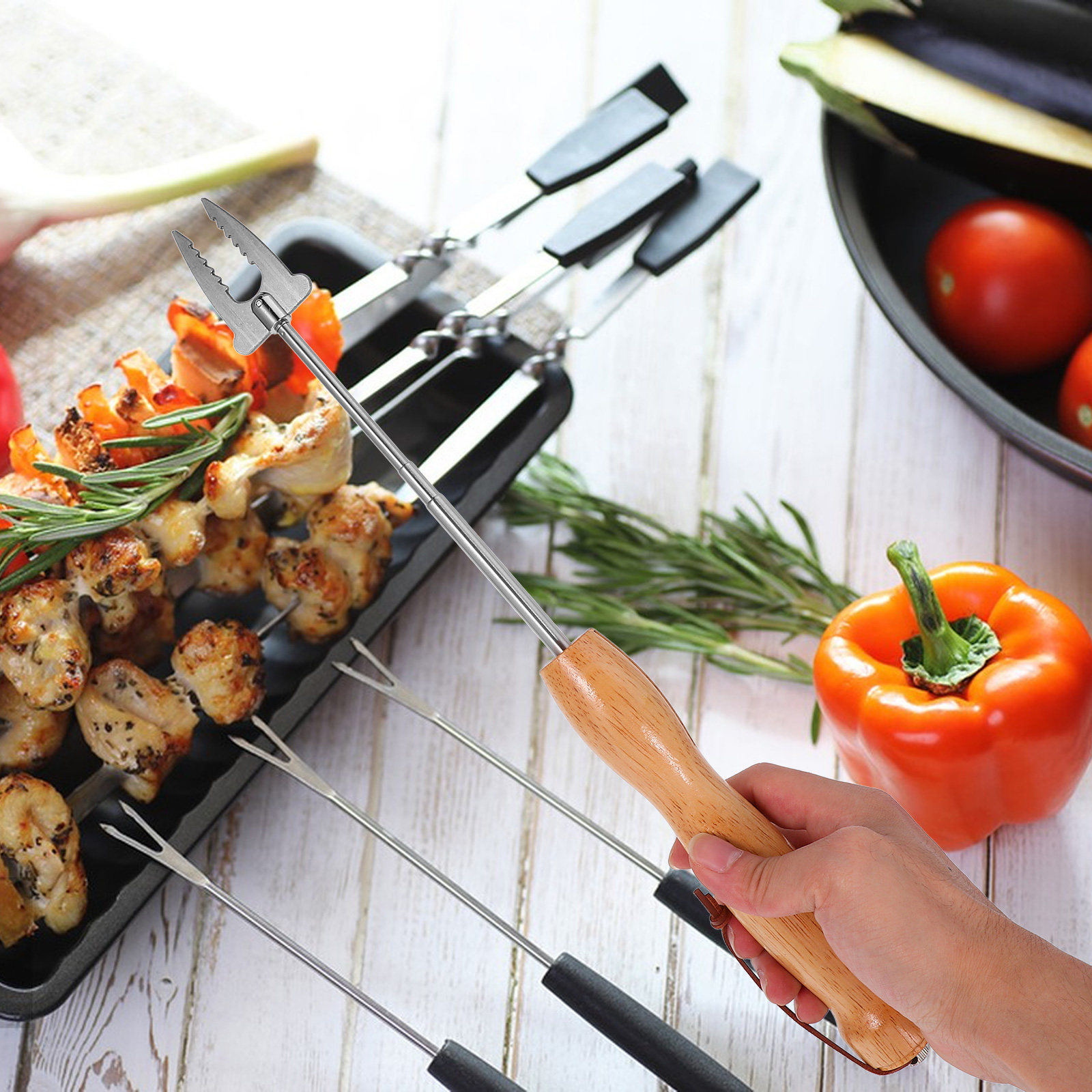 Stainless Steel Extendable Bbq – Camping Cooking Fire recenzja i cena