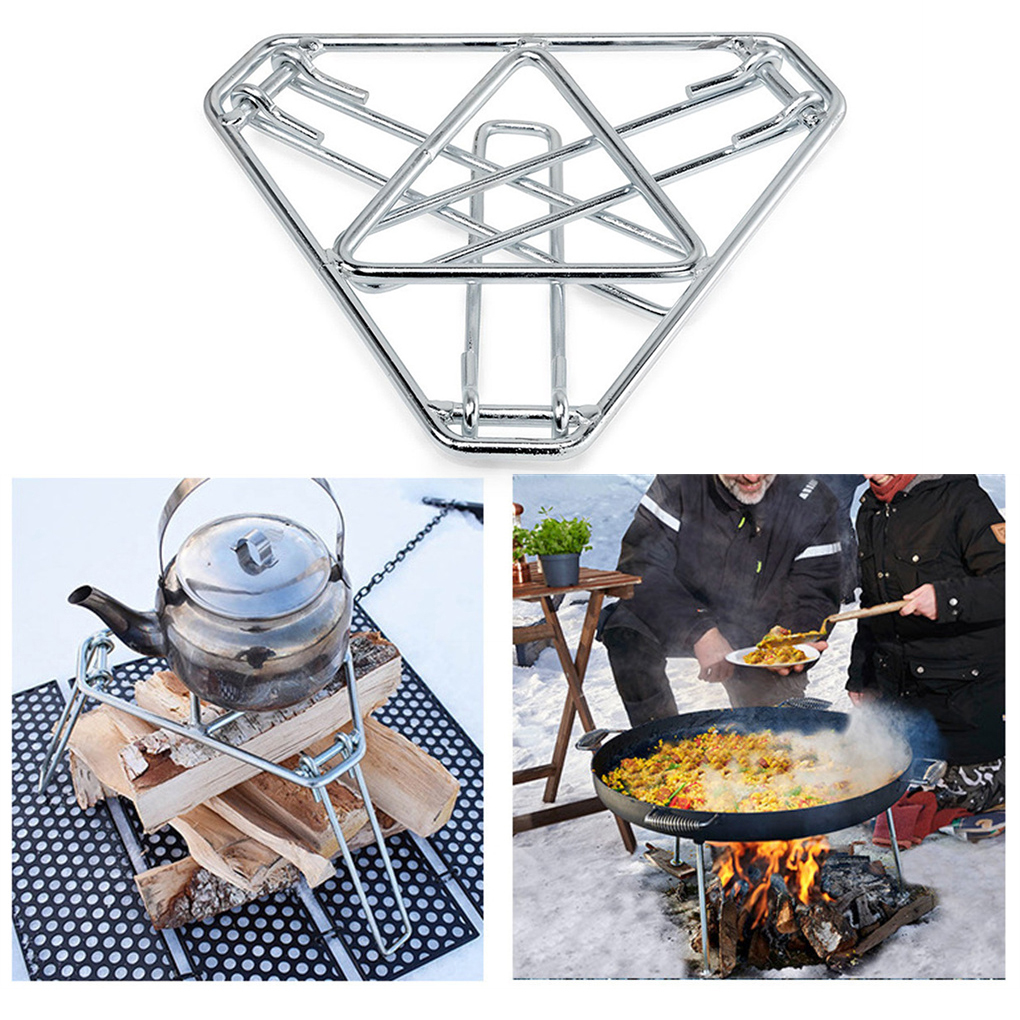 Stainless Steel Campfire Rack  – Camping Cooking Grate recenzja i cena