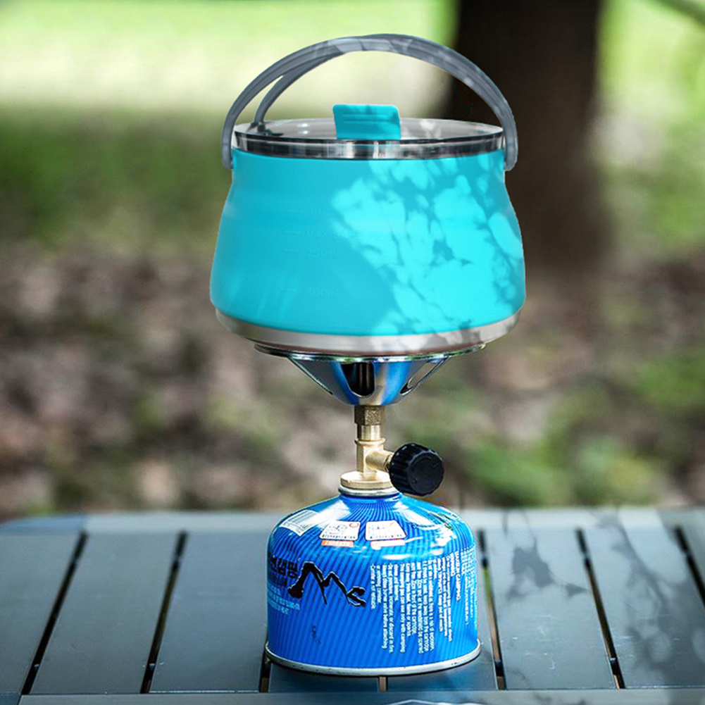 1L Outdoor Silicone Kettle  Ca – Camping Cooking Gifts recenzja i cena