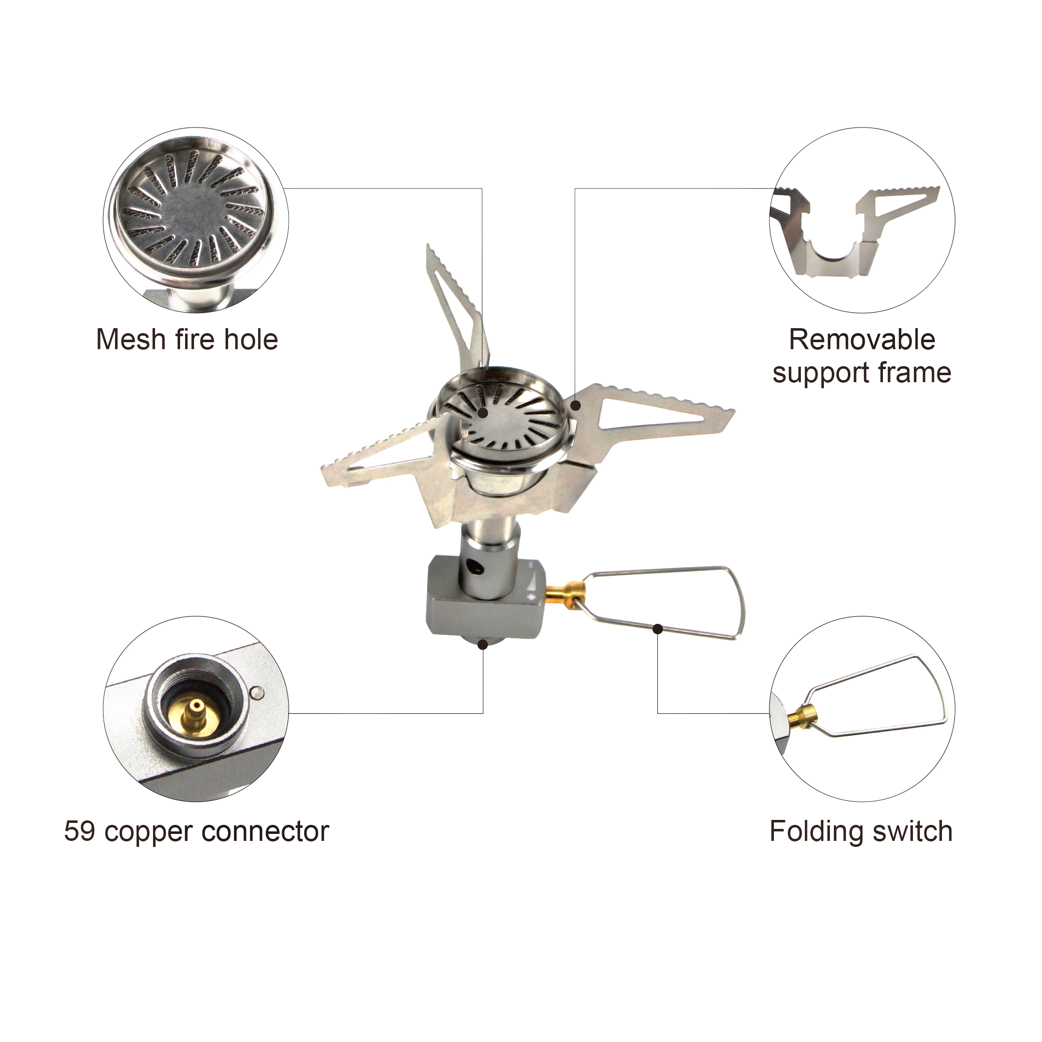 Outdoor Gas Stove Heater Campi – Camping Cooking Heater recenzja i cena