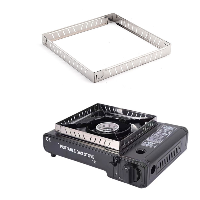 Outdoor Gas Stove Wind Screen  – Camping Cooking No Gas recenzja i cena