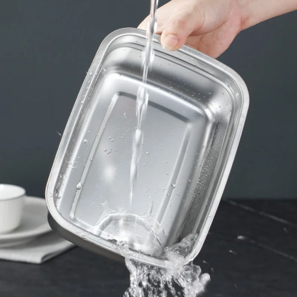Stainless Steel Lunch Box Bent – Camping Cooking Food recenzja i cena