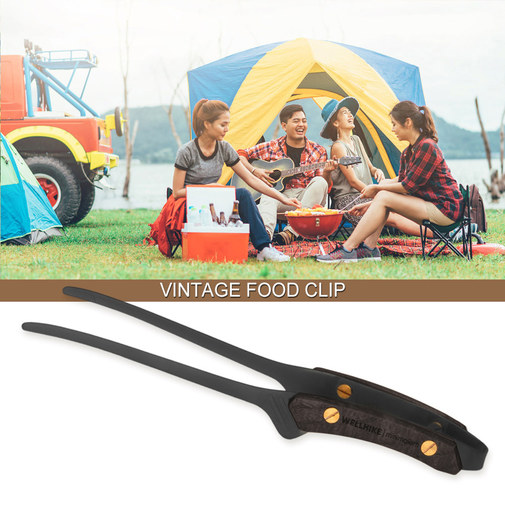 BBQ Grill Barbecue Tong Vintag – Vintage Camping Cooking Set recenzja i cena