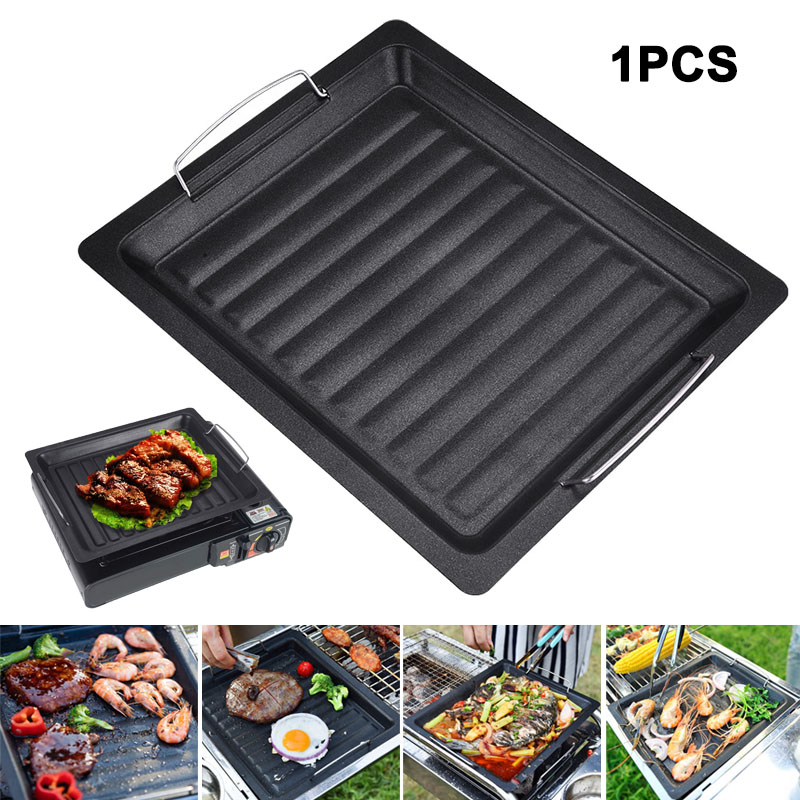 Outdoors Thick Square Grill Pa – Camping Cooking Pot recenzja i cena