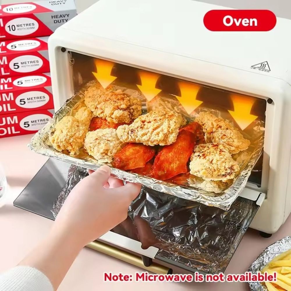 5m/10m/20m Disposable Tin Foil – Aluminum Foil Heavy Duty recenzja i cena