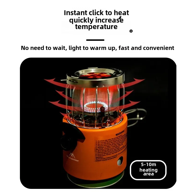 MOUNTAINHIKER Portable 2000W G – Camping Cooking Heater recenzja i cena