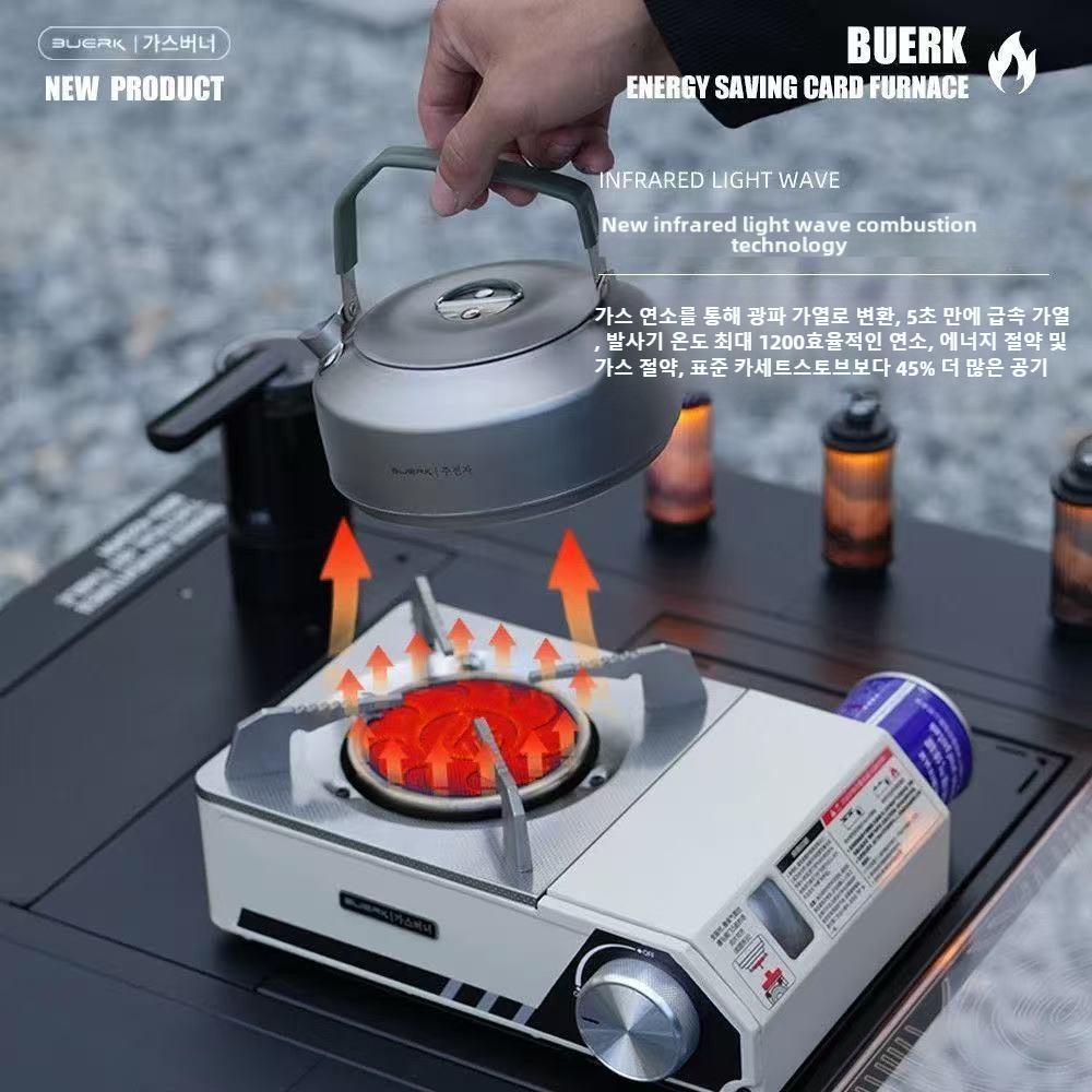 BUERK 4000W Infrared Stove Por – Camping Cooking Drawer recenzja i cena
