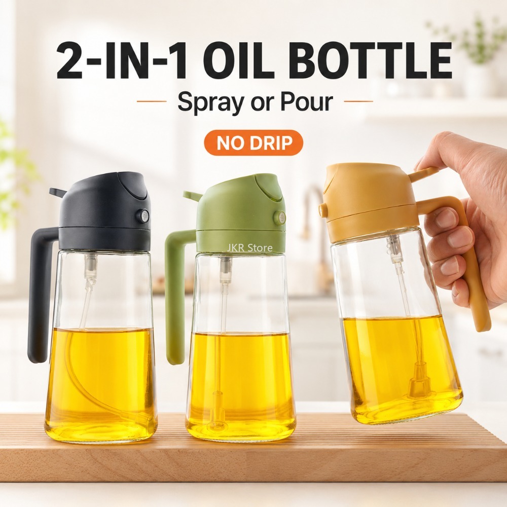 2 in 1 Olive Oil Sprayer Dispe – Camping Cooking Kitchen recenzja i cena