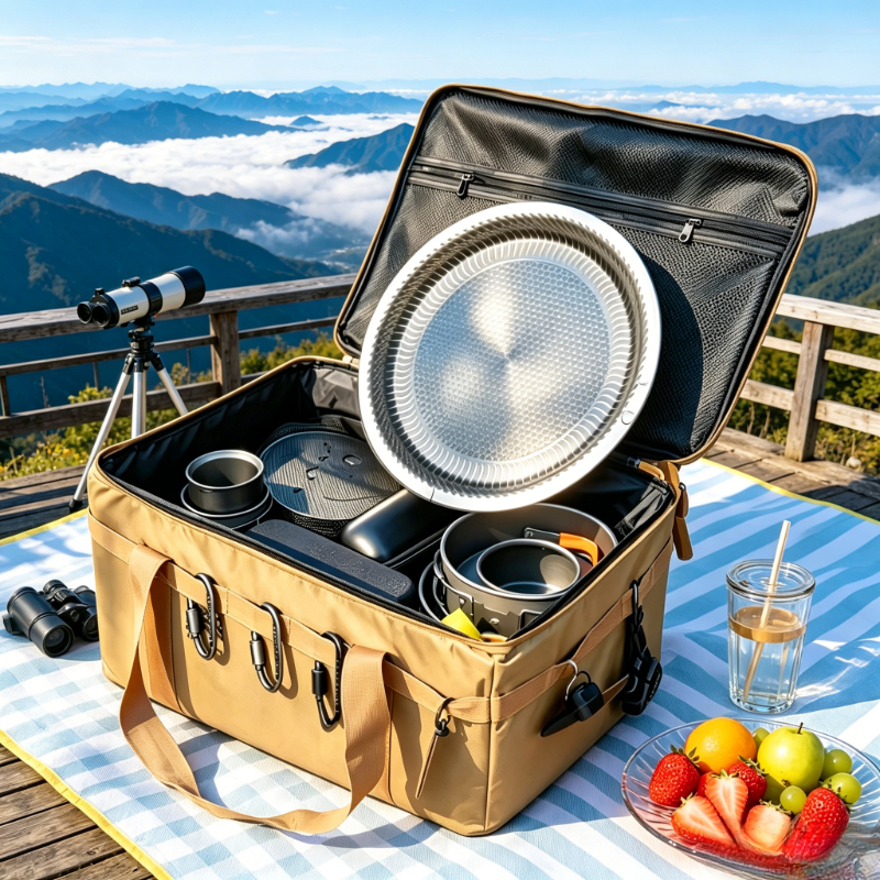 30L Khaki Foldable Oxford Tact – Camping Cooking Drawer recenzja i cena
