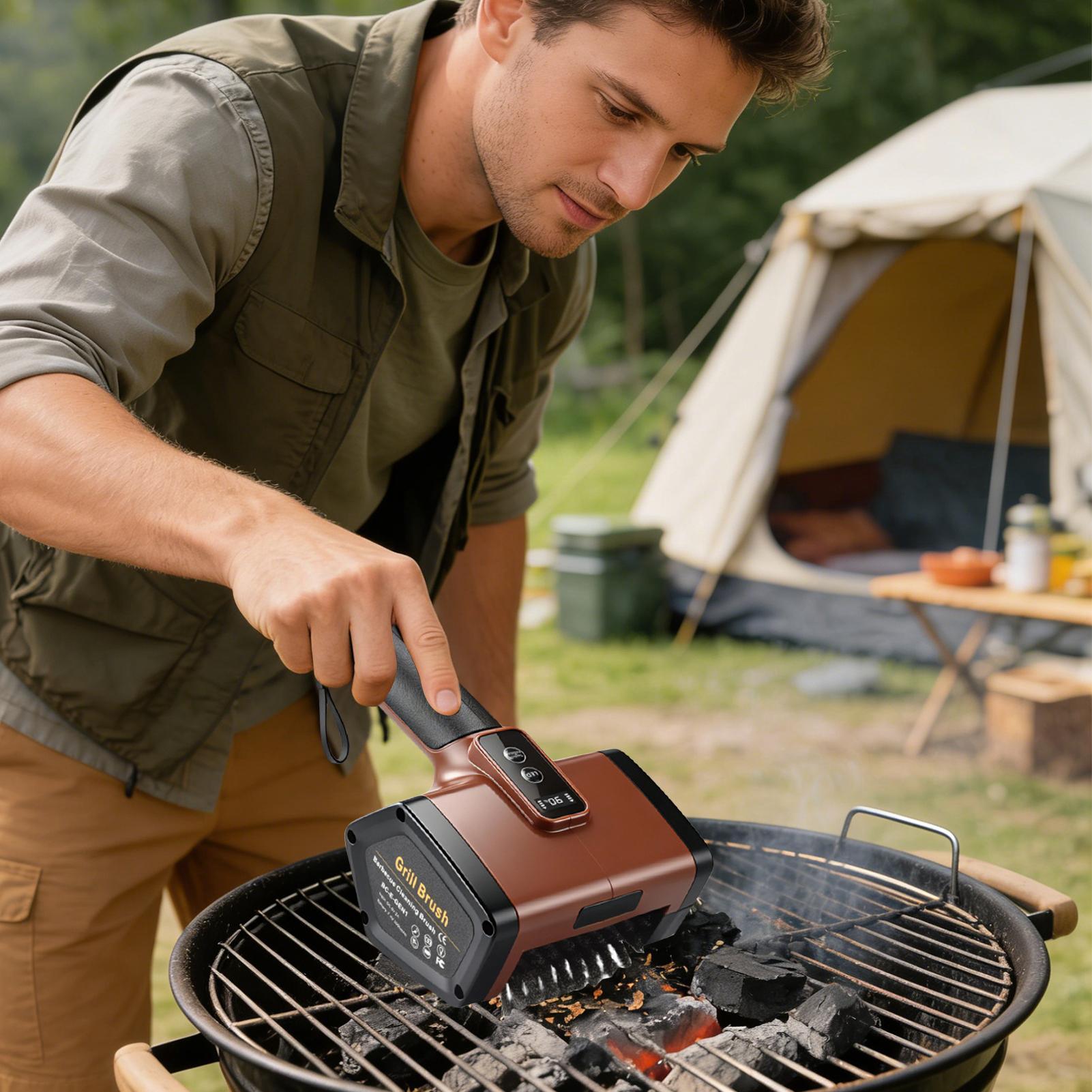Automatic Grill Cleaner 3000mA – Camping Cooking Grate recenzja i cena