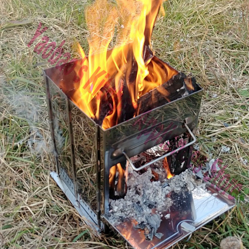Wood Stove Outdoor Camping Equ – Camping Cooking Equipment recenzja i cena