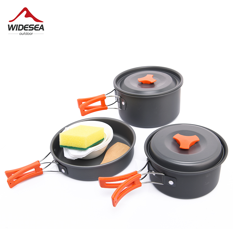 Widesea Camping Outdoor Cookwa – Camping Cooking Full Set recenzja i cena
