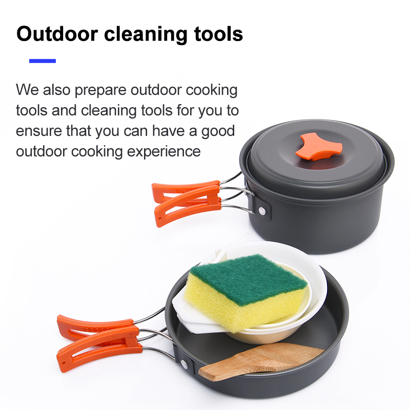Widesea Camping Outdoor Cookwa – Camping Cooking Full Set recenzja i cena