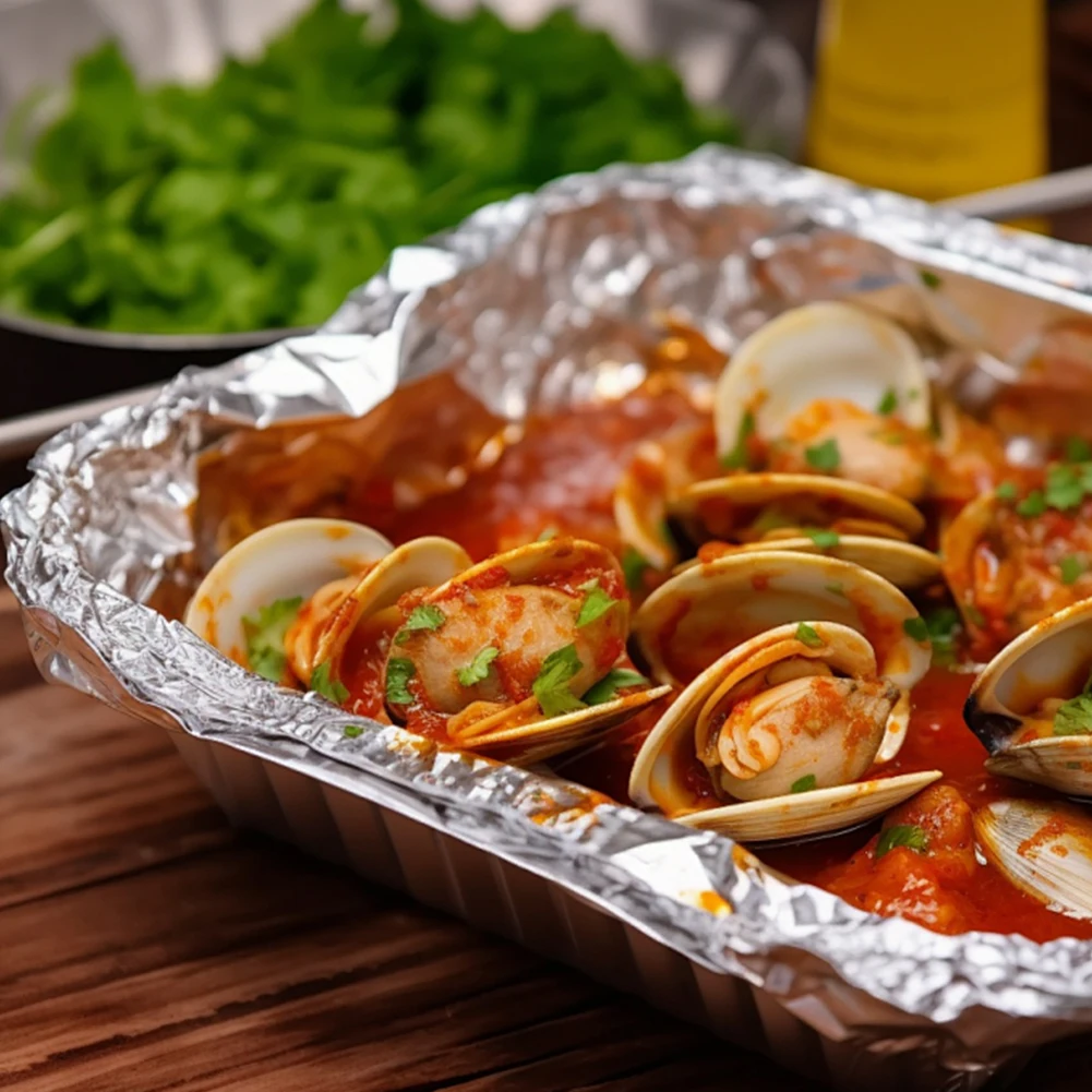 1 Pack Food Grade Disposable T – Aluminum Foil Heavy Duty recenzja i cena