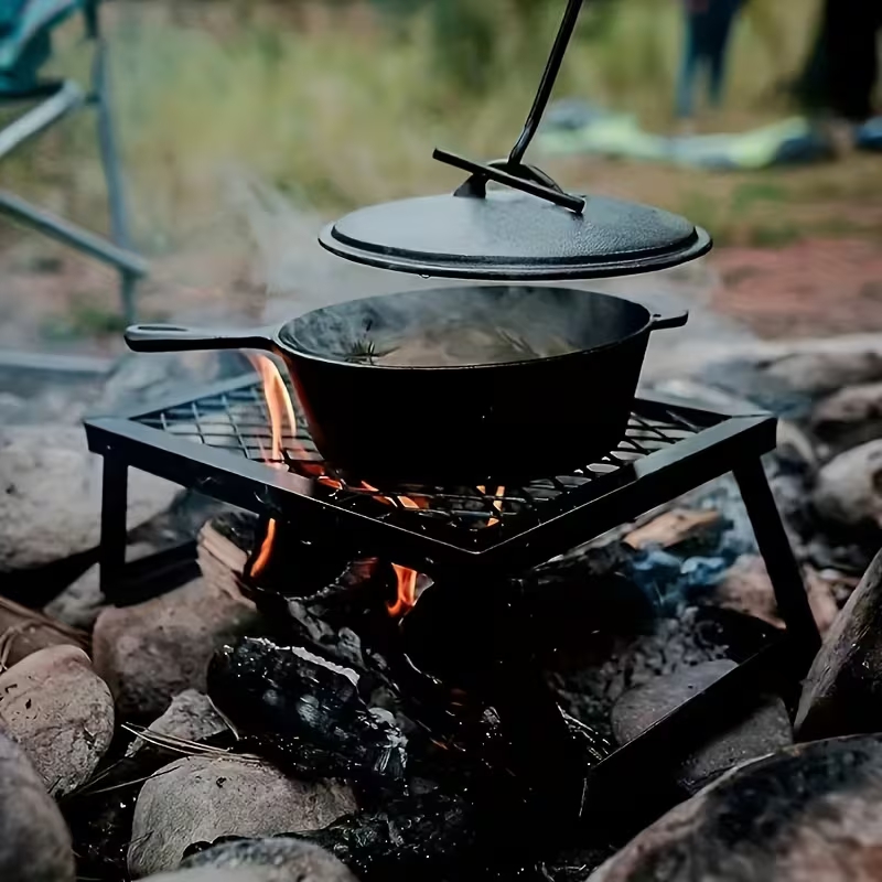 Portable folding barbecue gril – Camping Cooking Gifts recenzja i cena