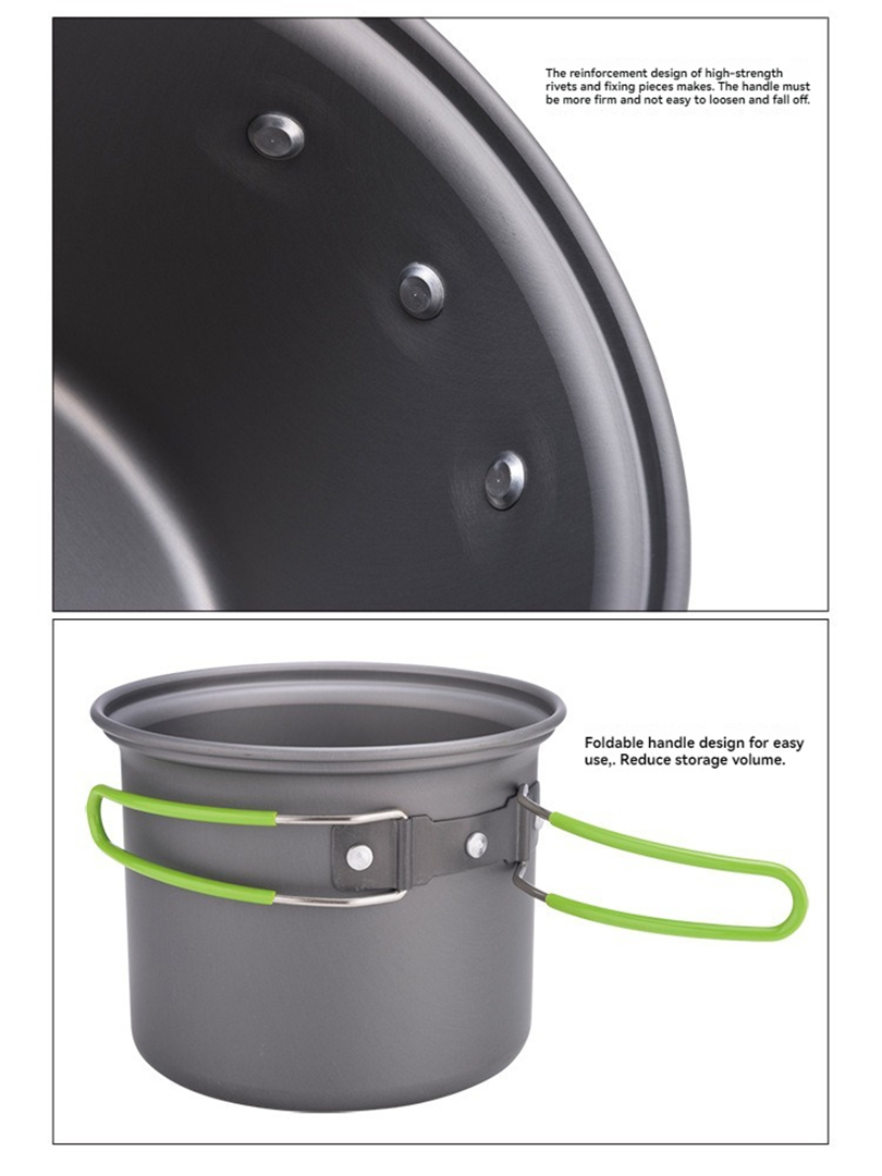 BRS-T15A 2027 Camping Cookware – Camping Cooking Mess Kit recenzja i cena