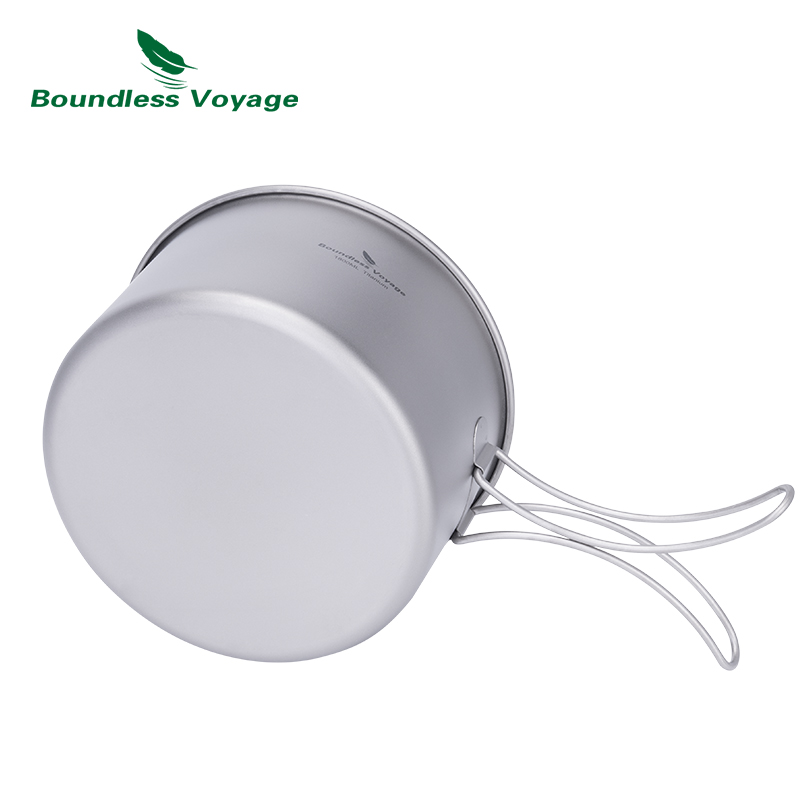 Boundless Voyage Titanium Pot  – Mess Kit Titanium recenzja i cena
