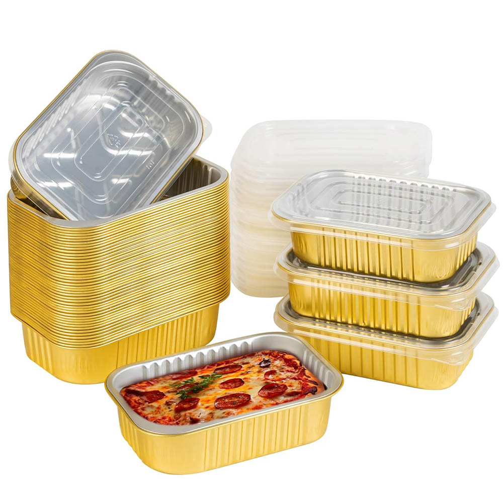 Small Aluminum Pans with Lids  – Aluminum Foil Heavy Duty recenzja i cena