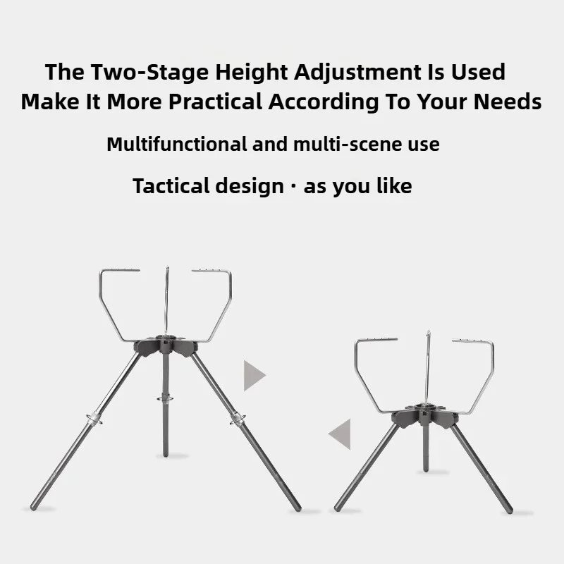 MOUNTAINHIKER Tripod Bracket C – Camping Cooking Gas Stove recenzja i cena