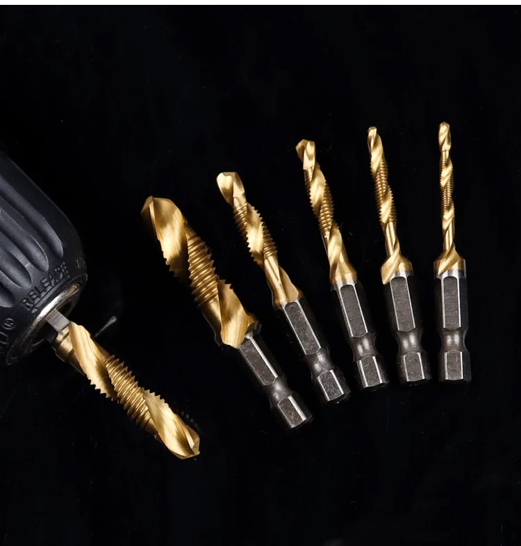 HSS Drill and Tap Bit Set 6pcs – Mess Kit Titanium recenzja i cena