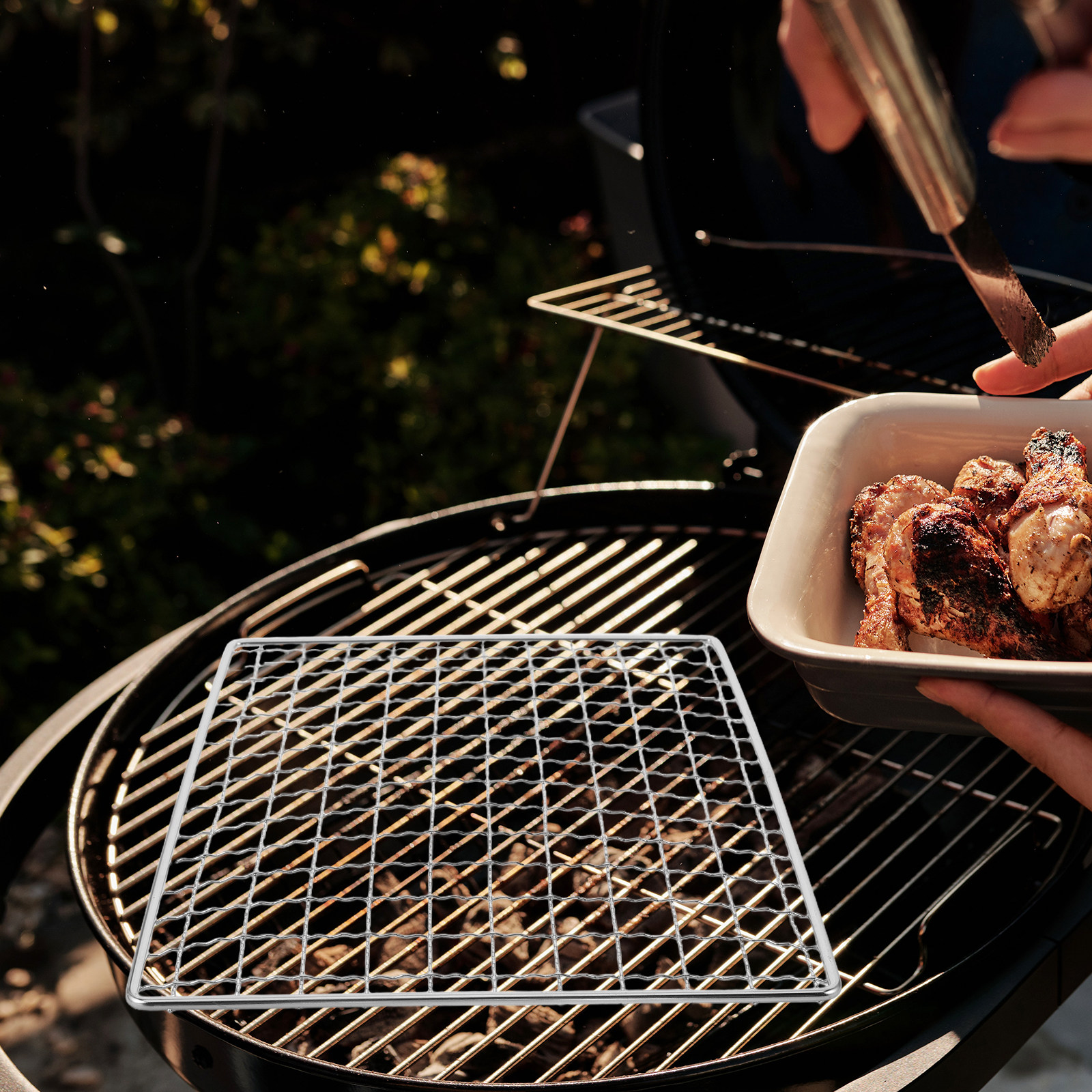Stainless Steel Grill Mat Non  – Camping Cooking Gas Stove recenzja i cena