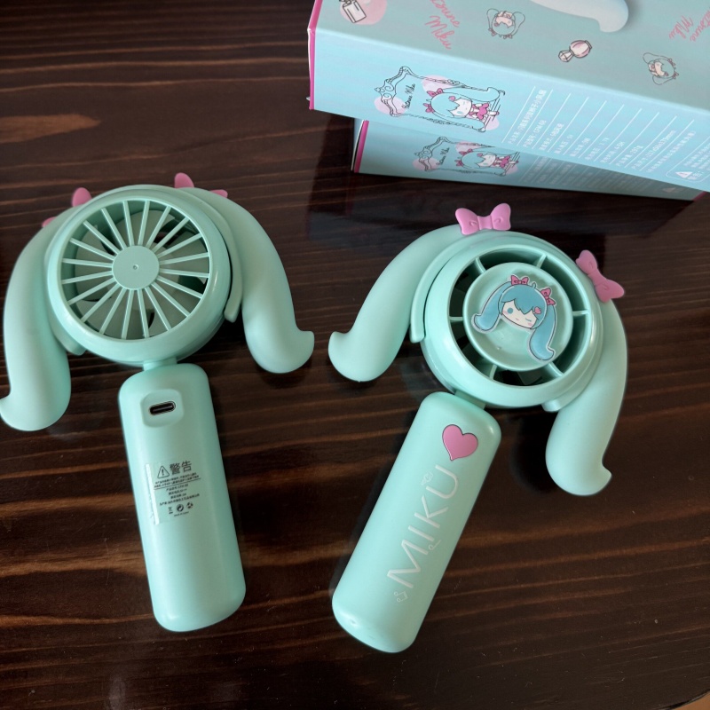 Hatsune Miku Mini Handheld Fan – Camping Cooking Fire recenzja i cena