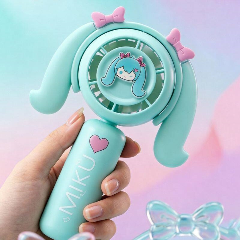 Hatsune Miku Mini Handheld Fan – Camping Cooking Fire recenzja i cena