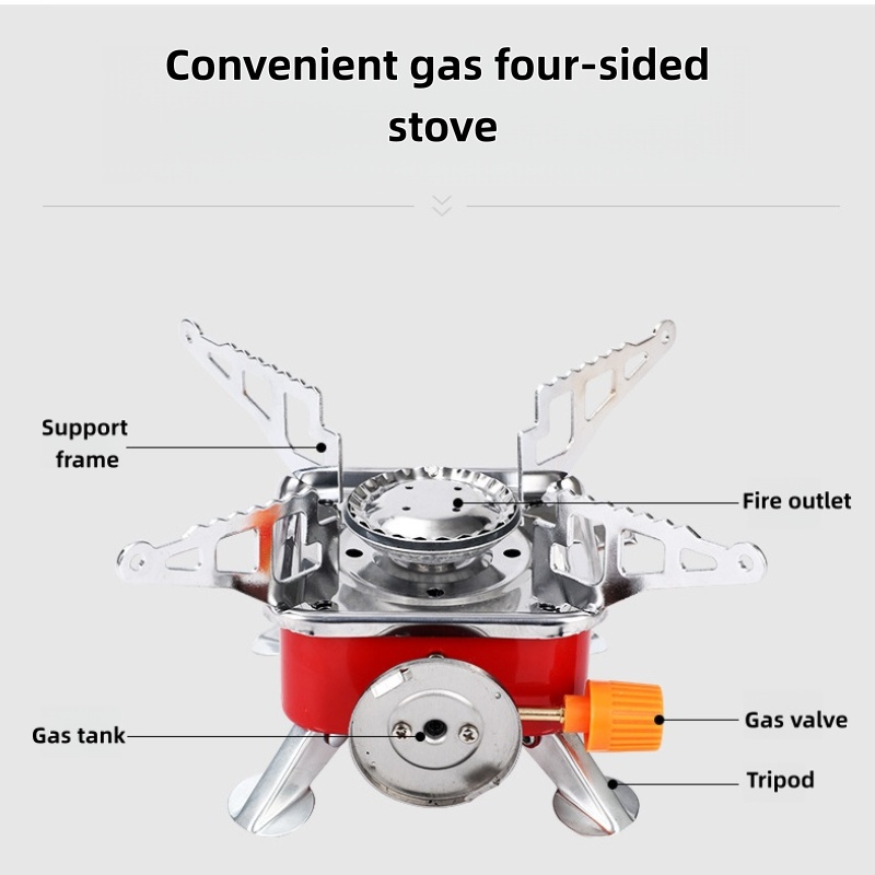 Outdoor Mini Square Stove Camp – Camping Cooking No Gas recenzja i cena