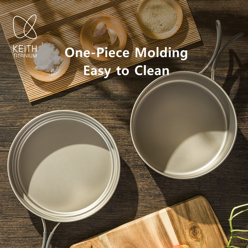 Keith Titanium Pot Set Outdoor – Nesting Camping Cooking Set recenzja i cena