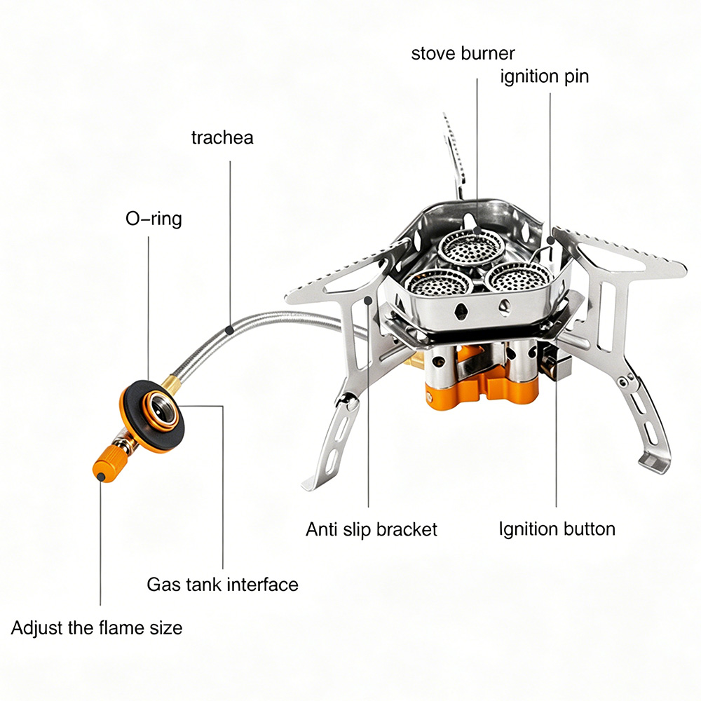 Foldable Portable Windproof Ou – Camping Cooking Gas Stove recenzja i cena