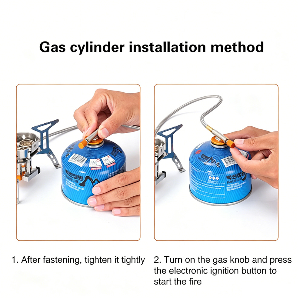 Foldable Portable Windproof Ou – Camping Cooking Gas Stove recenzja i cena