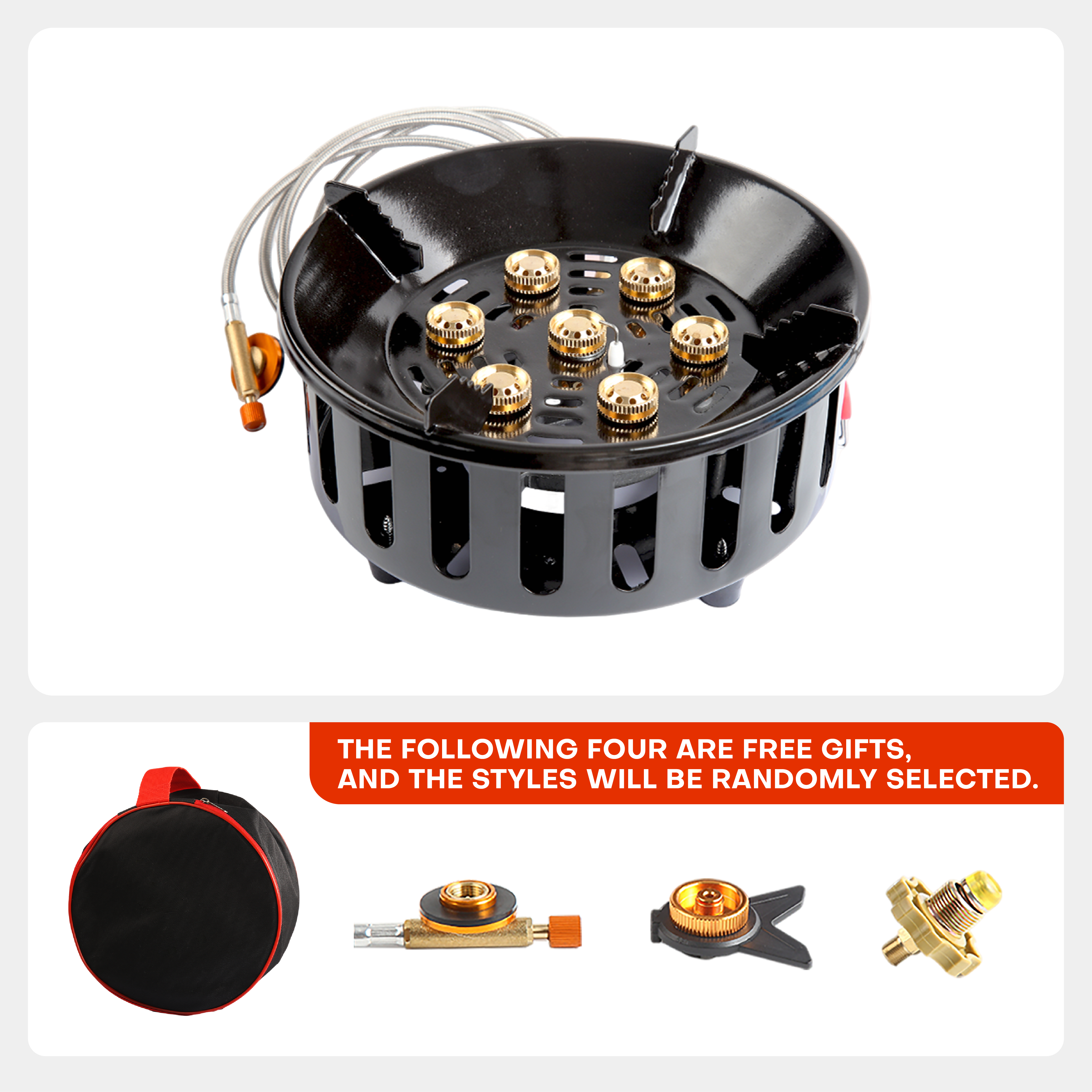 High-Power 7-Core 21000W Porta – Camping Cooking No Gas recenzja i cena