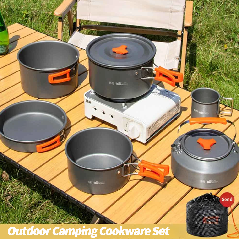 Camping Cookware Set Outdoor C – Camping Cooking Full Set recenzja i cena