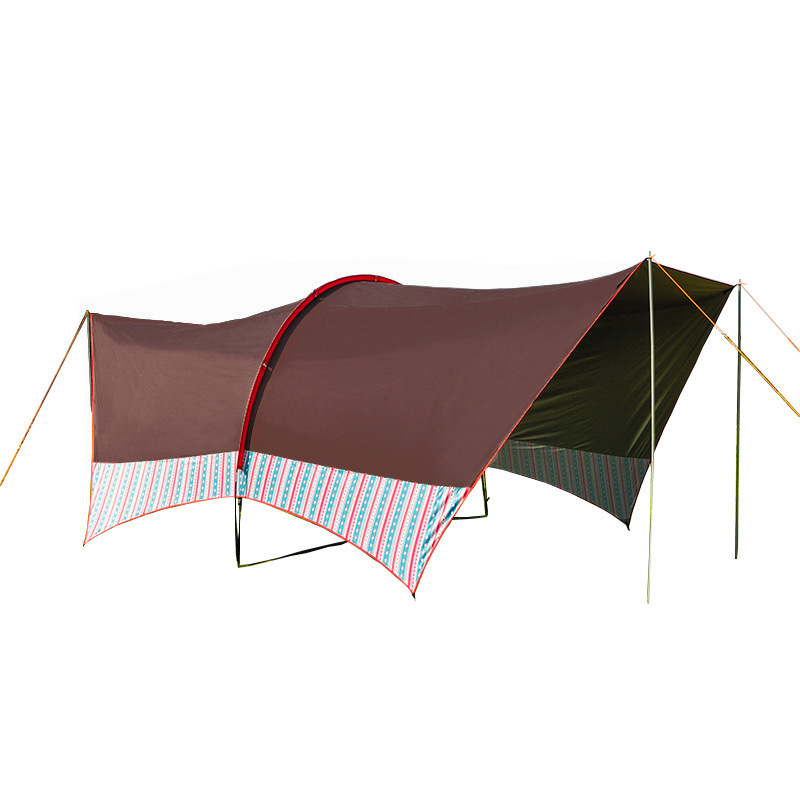 Large multi-person awning with – Camping Cooking Awning recenzja i cena