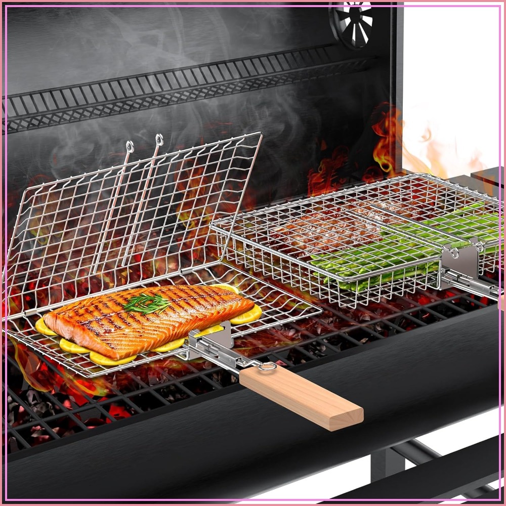 Fish Grill Basket Set, Removab – Nesting Camping Cooking Set recenzja i cena