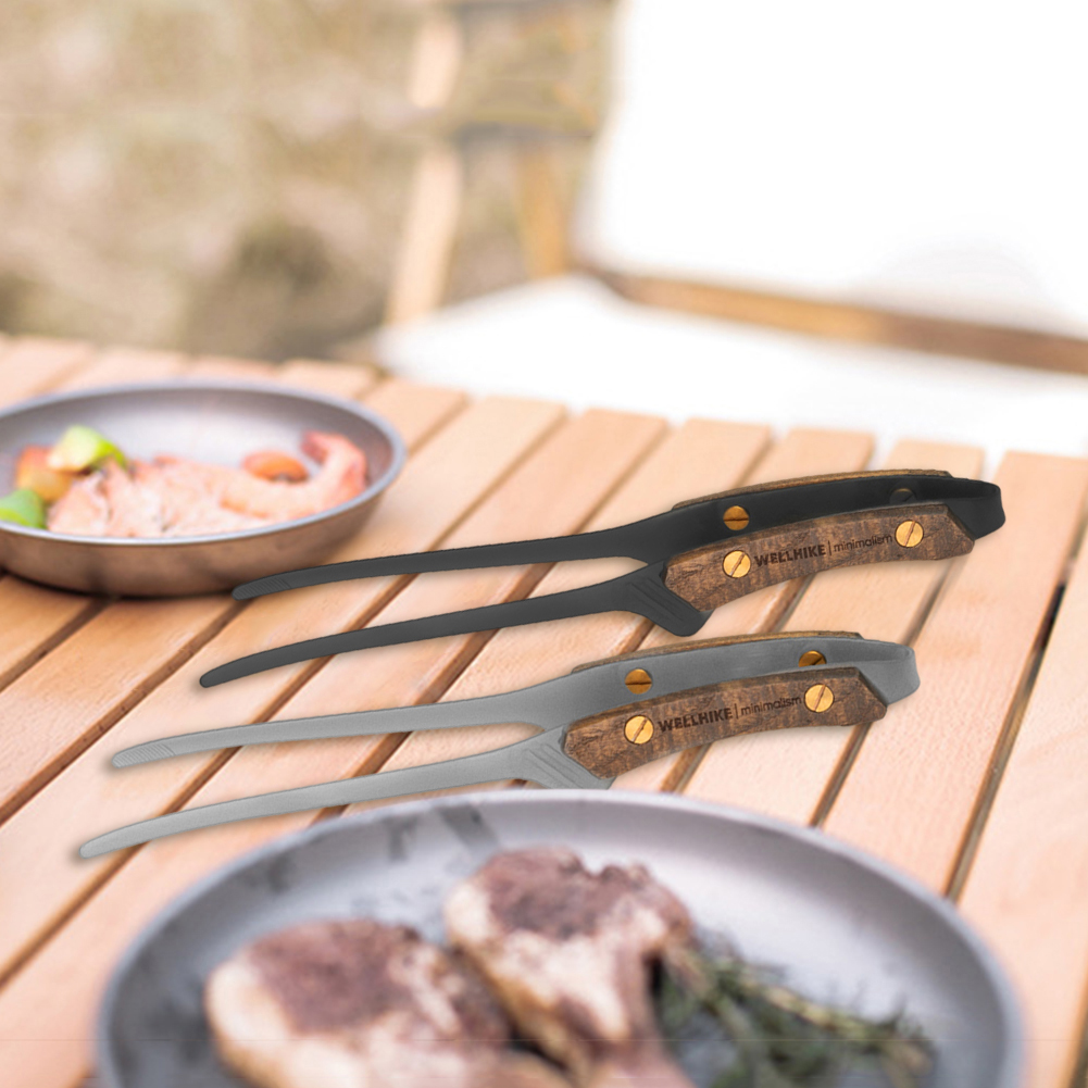 Picnic Meat Clip Vintage BBQ G – Vintage Camping Cooking Set recenzja i cena