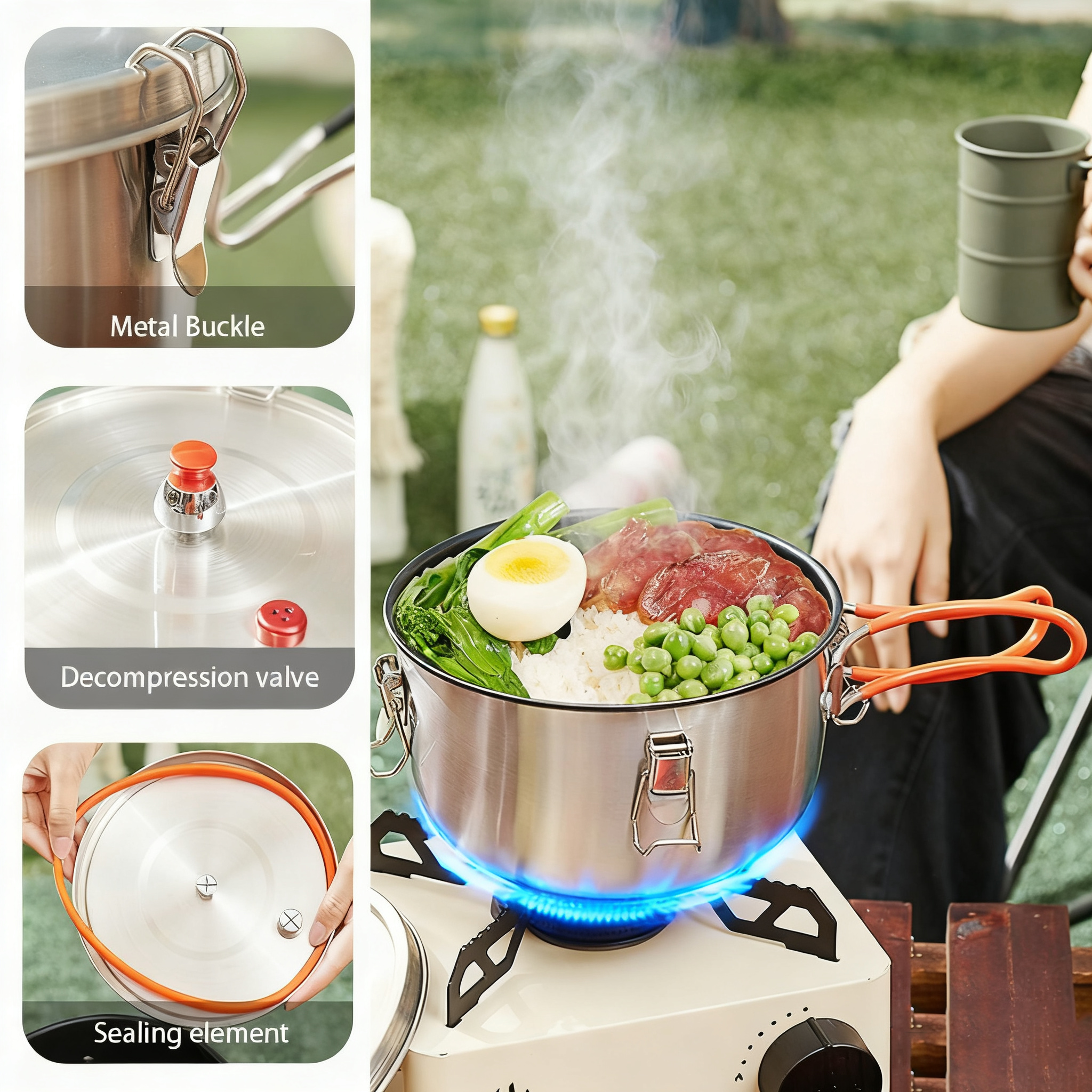 Pandatou Portable High Altitud – Camping Cooking Pot recenzja i cena