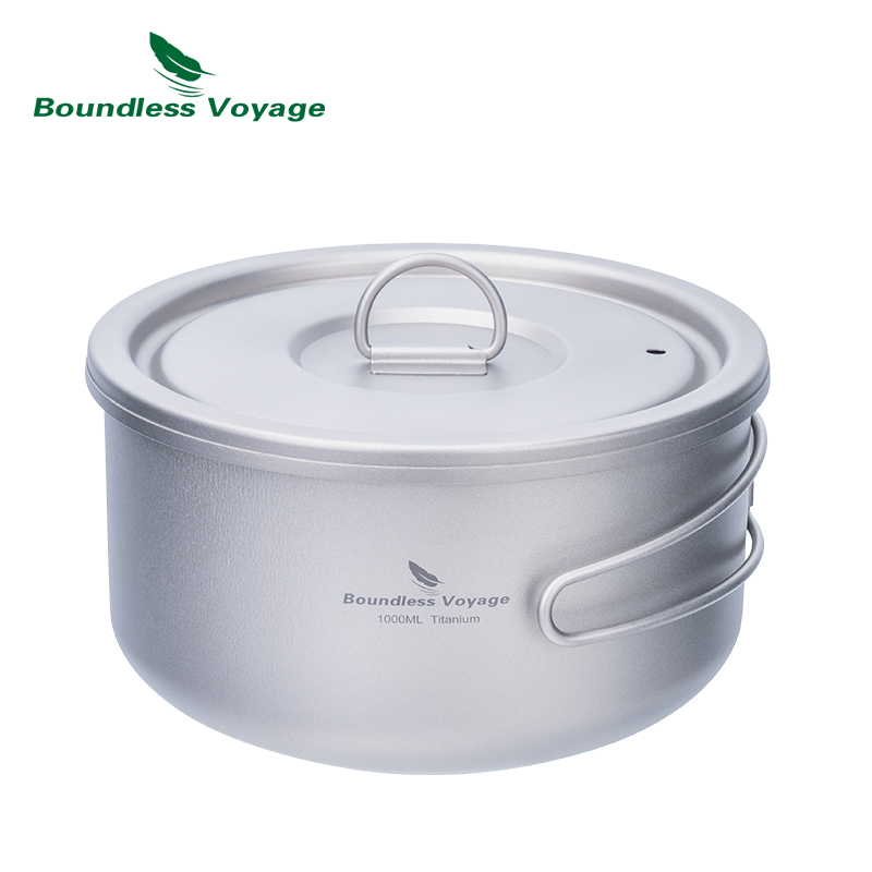 Boundless Voyage Titanium Camp – Camping Cooking Pot recenzja i cena