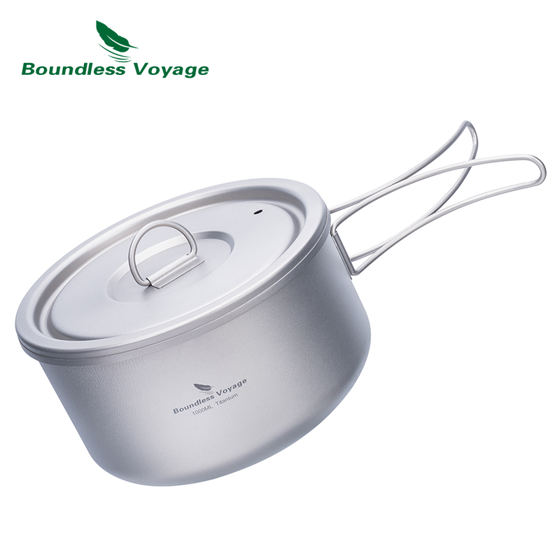 Boundless Voyage Titanium Camp – Camping Cooking Pot recenzja i cena