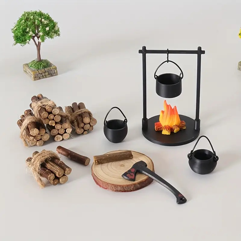 Mini Campfire Hanging Stove Po – Camping Cooking Gear recenzja i cena