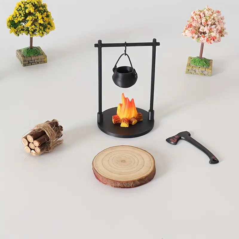 Mini Campfire Hanging Stove Po – Camping Cooking Gear recenzja i cena