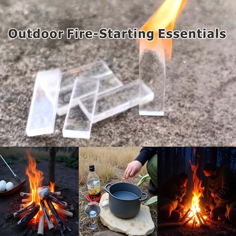 60PCS Waterproof Fire Starter  – Camping Cooking Fire recenzja i cena