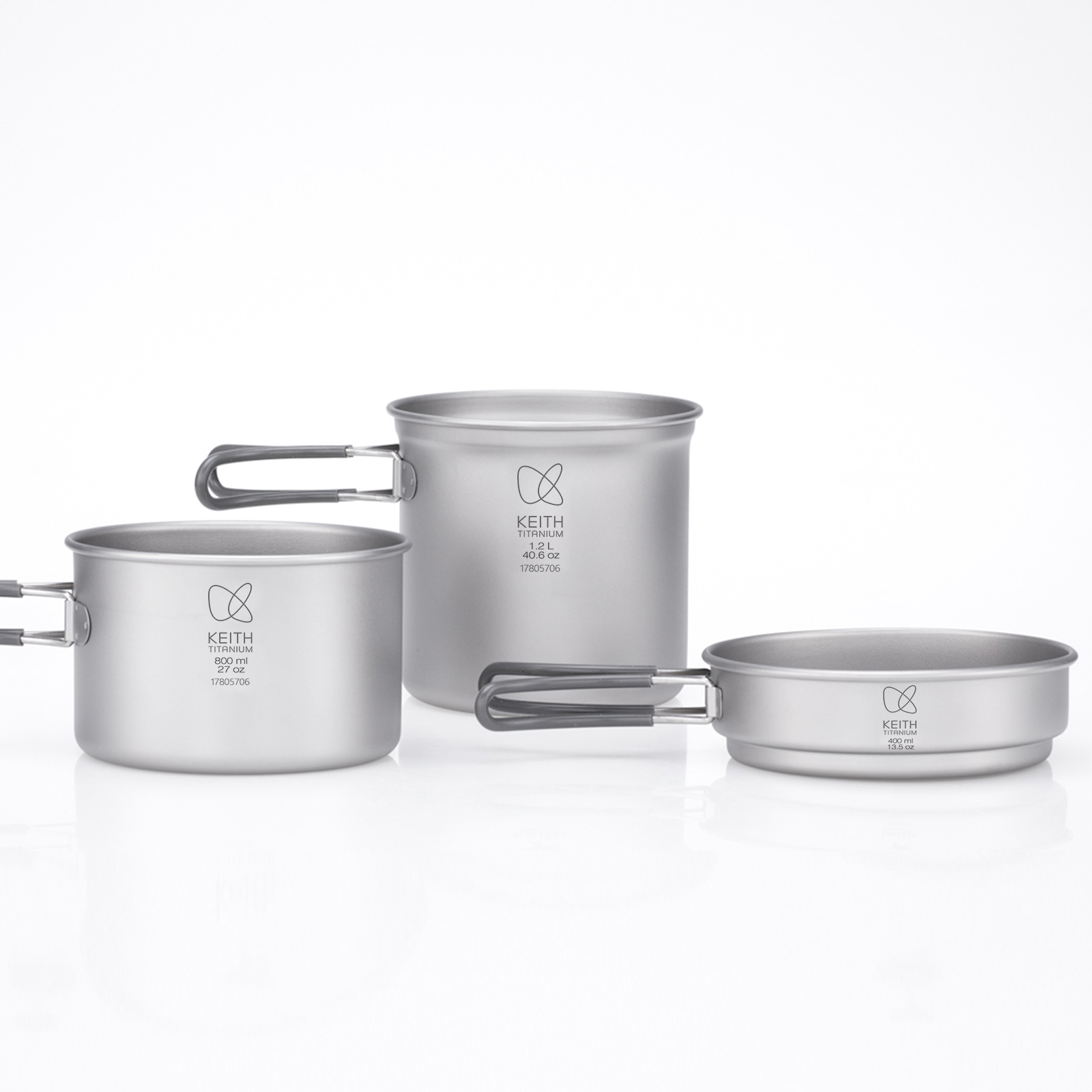Keith  3-Piece Titanium Cook S – Nesting Camping Cooking Set recenzja i cena
