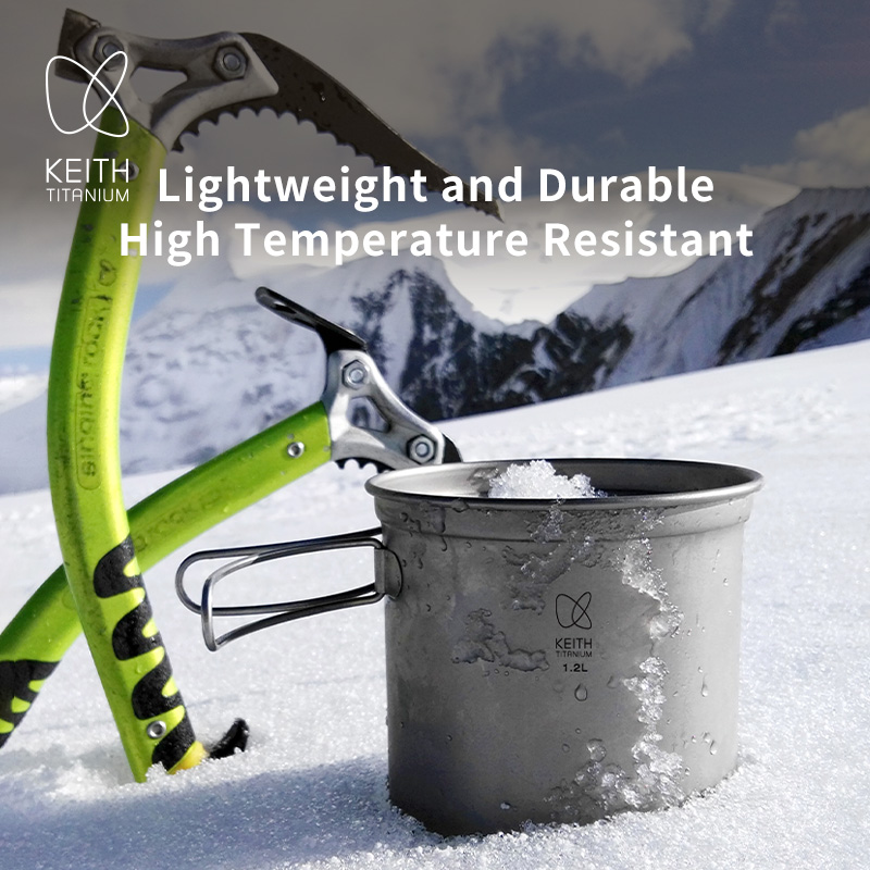 Keith  3-Piece Titanium Cook S – Nesting Camping Cooking Set recenzja i cena