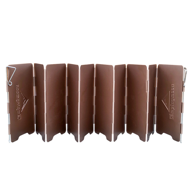 10 Plates Bronze-coloured Fold – Camping Cooking No Gas recenzja i cena